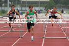 Mens and Boys hurdles, 2021 North Eastern Track and Field Champs., Middesbrough. Photo: David T. Hewitson/Sports for All Pics